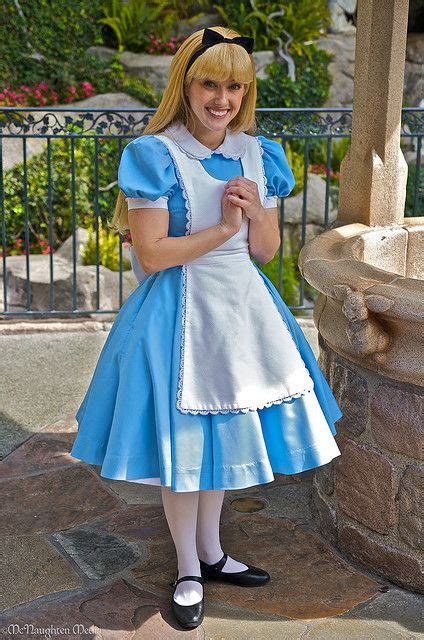 Alice In Wonderland Disneyland Explored Alice Costume Wonderland Dress Alice In