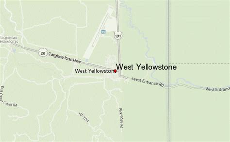 West Yellowstone Location Guide