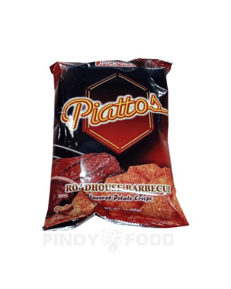 Jack´n Jill Piattos Roadhouse Barbecue 85g Pinoyfood Store