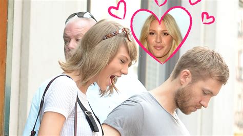 Taylor Swift And Calvin Harris Ellie Goulding Spielte Amor Promiflash De