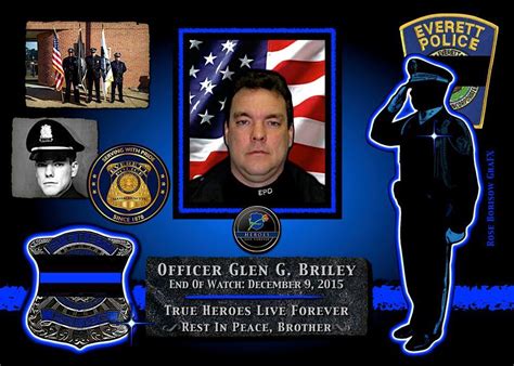 Maybe you would like to learn more about one of these? Officer Glen G. Briley; E.O.W. 12/8/2015... - Bravest and ...