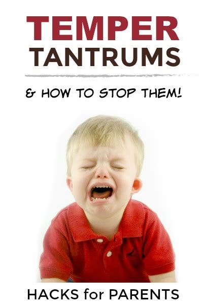 Stop Temper Tantrums