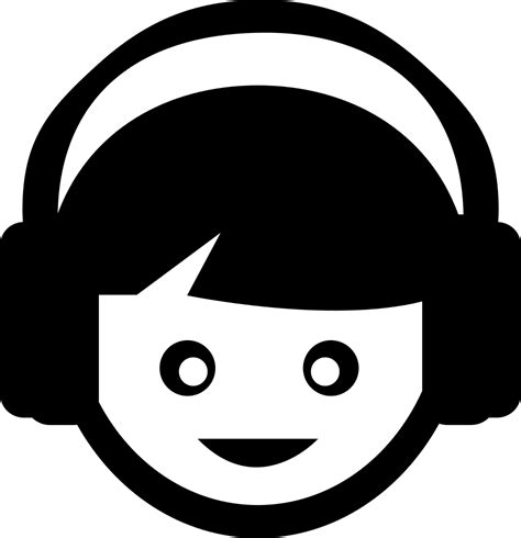 Listening To Music Png Vector Freeuse Library Listening Music Vector