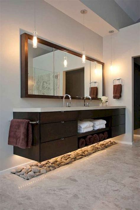 40 Gorgeous Bathroom Cabinet Remodel Ideas In 2020 Contemporary