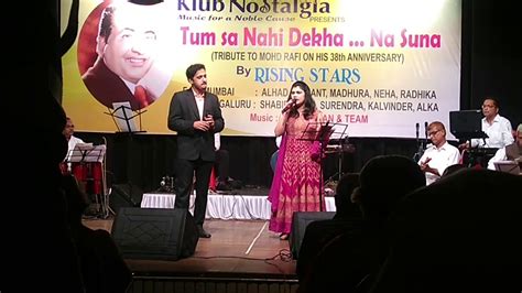 Jaane Chaman Shola Badan Performing For Klub Nostalgia Along With