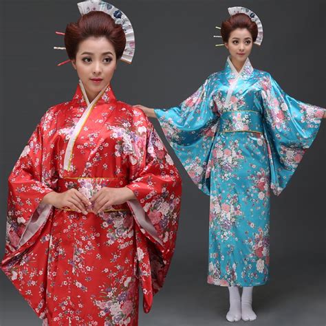 Quimonos Japoneses Tradicionais Roupas Trajes Mulheres Sakura Quimono
