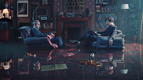 Download Martin Freeman Dr Watson Sherlock Holmes Benedict Cumberbatch