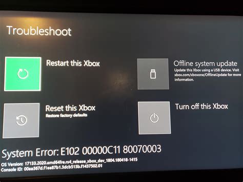 Banyan Unregelmäßigkeiten Kombination Xbox One S Update Fehler Anlagen