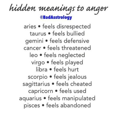 Everyone has all twelve astrological sign glyphs in their birth chart. 103 Zodiac Signs - ZODIAC SIGNS | Meanings To Anger - Wattpad