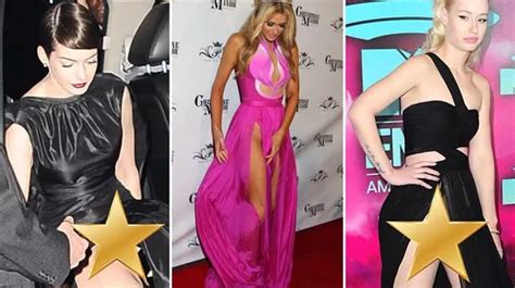 Best Celebrity Wardrobe Malfunctions After Paris Hilton Flashes Naked Crotch Mirror Online
