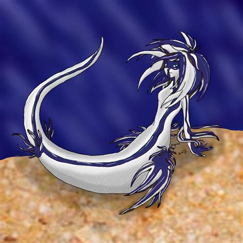 Blue Sea Slug Mermaid By Enchantedprey5280 On Deviantart