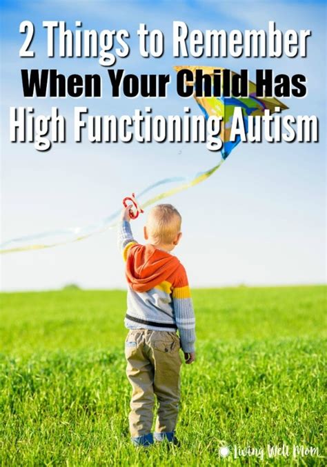 2 Things To Remember When Your Child Has High Functioning Autism