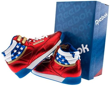 Wonder Woman Reebok Freestyles Will Go Well With Your Golden Tiara