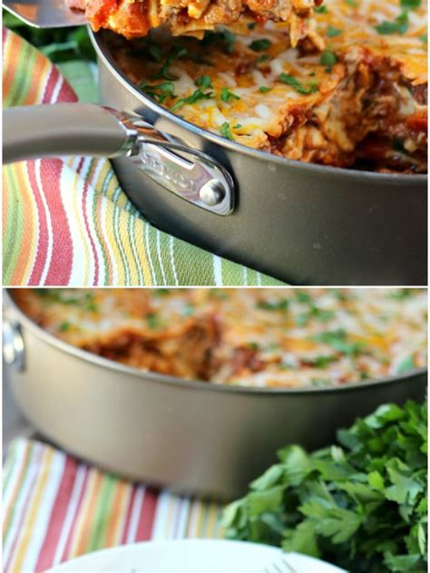 Simple Skillet Lasagna My Kitchen Craze