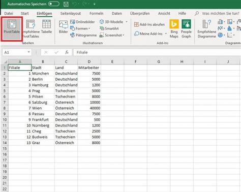 Pivot Tabelle In Excel Erstellen Einfach Erkl Rt Tipps Tricks