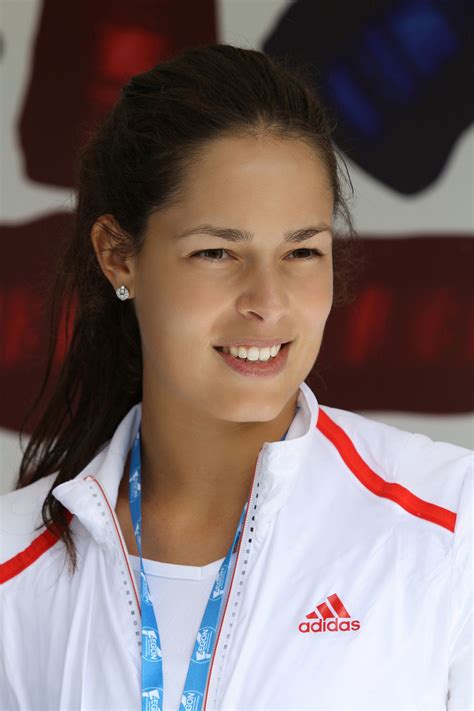 Ana Ivanovic Ana Ivanovic International Tennis Star At The Aegon