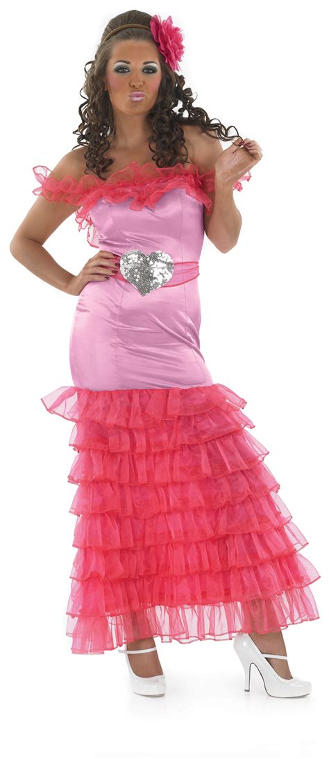 gypsy pink bridesmaid fancy dress ladies big fat gypsy weddings hen costume