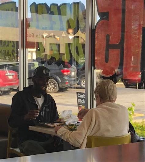 Older Woman And Younger Man Bonded At Mcdonalds Go Viral