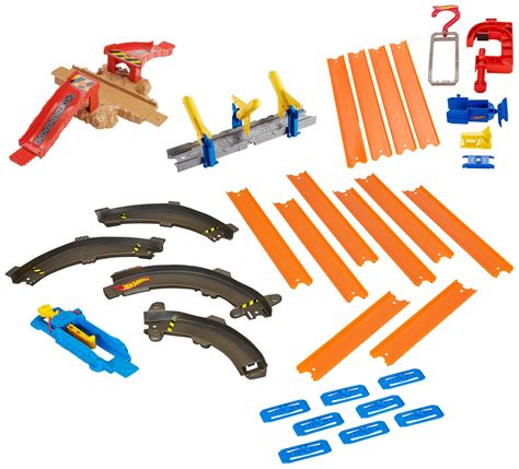 Dust off your books cause we're taking it back to college! Amazon.com: Hot Wheels Track Builder Super Stunt Pack ...