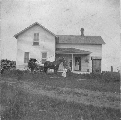 Vernacular Upright Wing Farmhouse Ca 1870s Folk Victorian