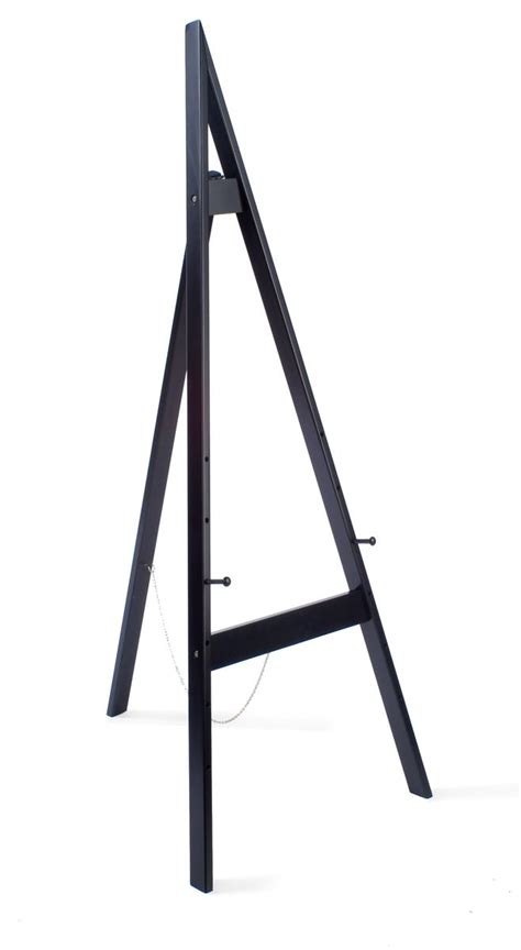 Easel Stand 60h In A Black Finish To Easily Match Any Environment