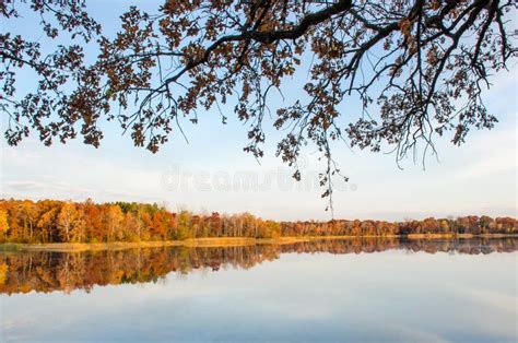 Sunny Autumn Day Stock Photo Image Of Lake Colors Nature 82014324
