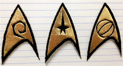 Star Trek The Original Series Enterprise Insignia Patches 499 Via