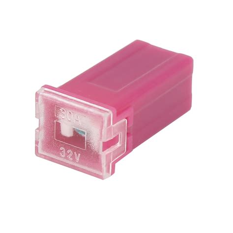 Dc 32v 30a Pink Pal Type Female Slow Blow Automotive Replacement Fuses