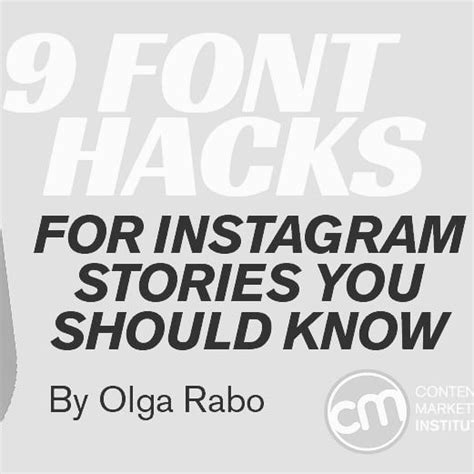 9 Font Hacks For Instagram Stories You Should Know Learn Nine Lesser