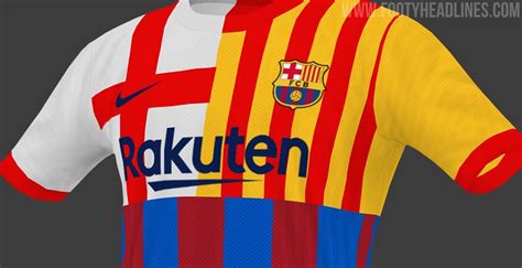 Official football shirts · official soccer jerseys · football jerseys Im Heimtrikot-Design: FC Barcelona 21-22 Trikot-Konzept ...