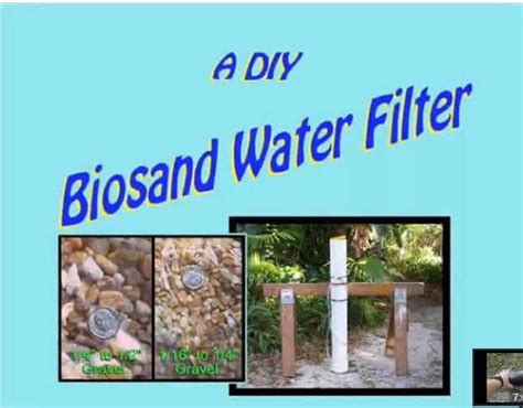 Homemade Water Filter Make A Diy Water Filter Sand And Water