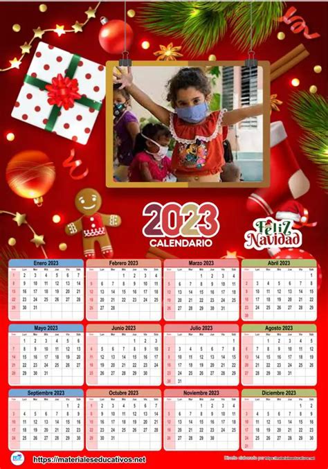 Calendario 2023 Para Editar Foto Imagesee