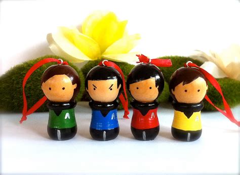 Star Trek Christmas Ornaments Set Mightymega
