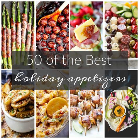 Christmas dinner is the feast everyone eagerly anticipates all year long. 50 of the Best Appetizers for the Holidays - A Dash of Sanity