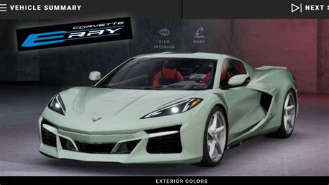 2024 Chevy Corvette E Ray Awd Hybrid Leaks Early New Colors Summer