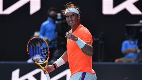 This material may not be published, broadcast, rewritten or redistributed without permission. 2021 Australian Open: Rafael Nadal routs Fabio Fognini to ...