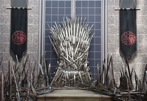 House Of The Dragon S New Iron Throne Tours The Uk For The Premiere