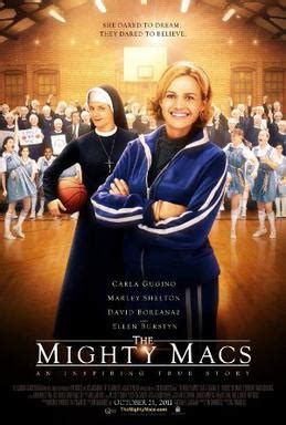 That leads you to believe that the screenwriters responsible for the ten scripts were how did we go from a trailer for the mighty eighth movie (which obviously showed finished principle photography) to a development heck of a tv series?. The Mighty Macs - Wikipedia