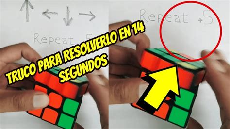 Truco De Como Resolver Cubo De Rubik 3x3 Youtube