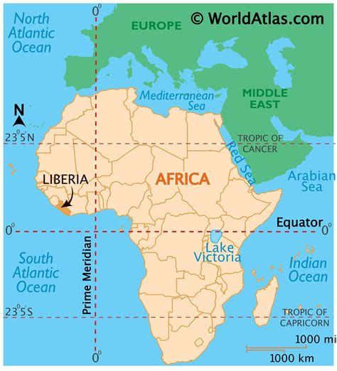 Liberia Map Geography Of Liberia Map Of Liberia