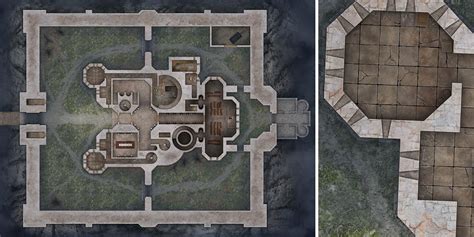 Ravenloft Castle Map From Curse Of Strahd Remade Now With Dungeon My