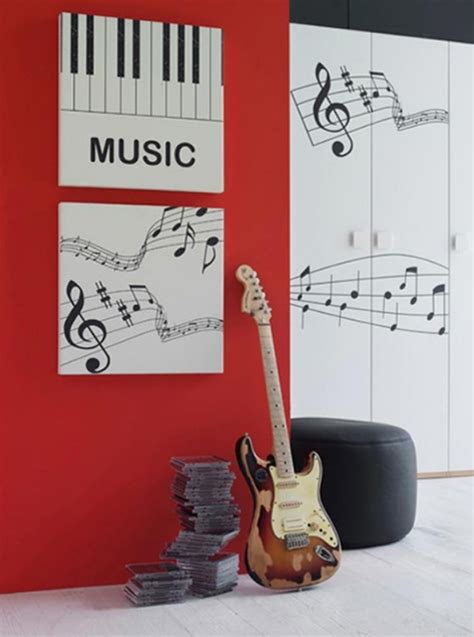 Get $100 off your lull mattress with my disc. 20 Inspiring Music Themed Bedroom Ideas | HomeMydesign