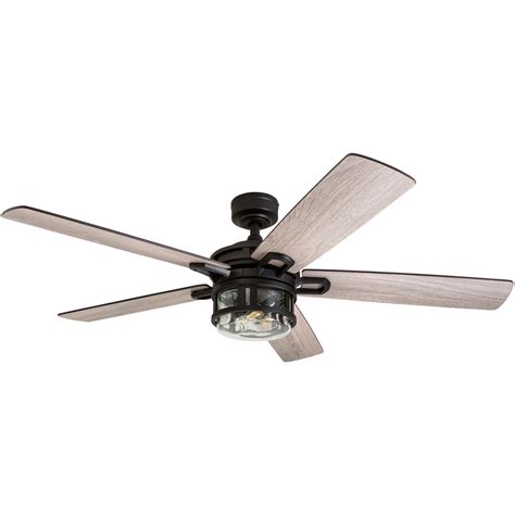 This unit is to be used for the control of a ceiling fan and its electrical source must. Honeywell Bontera Ceiling Fan, Matte Black Finish, 52 Inch ...
