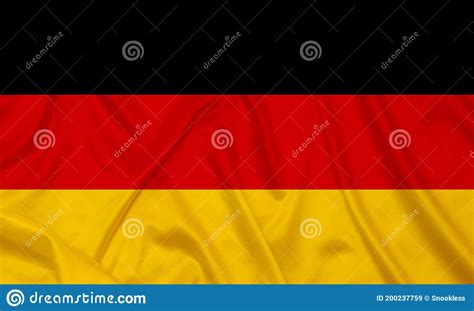 Germany Silk flag stock illustration. Illustration of identity - 200237759