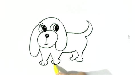 Easy Drawing Dogs Step By Step At Explore