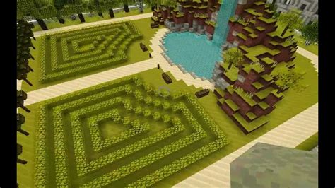 We've got all of that covered! beautiful gardens in minecraft :) - YouTube