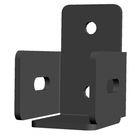Plastival Wall And Column Aluminum Brackets Black Unit The Home