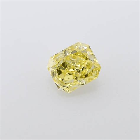 112 Carat Fancy Intense Yellow Diamond Radiant Shape Vvs2 Clarity