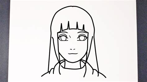 Como Dibujar A Hinata How To Draw Hinata Hyuga Youtube