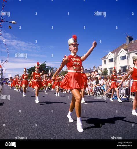 Majorettes March In Carnival Parade Hi Res Stock Photography And Images